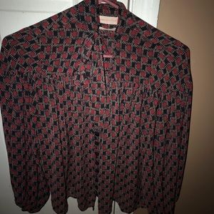 Urban Outfitters blouse with neck tie